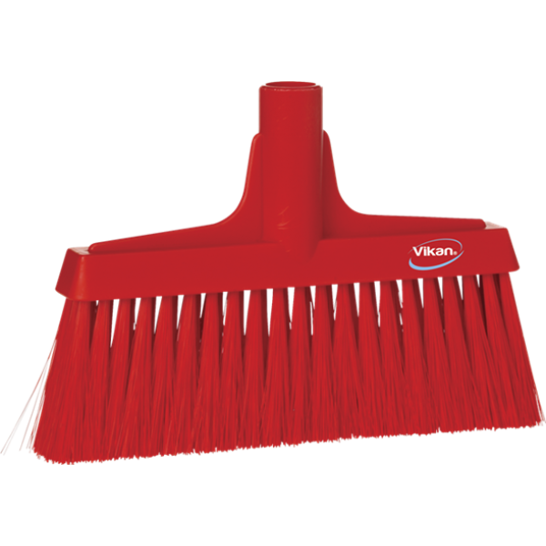 Vikan Yumuşak Ve Sert Kıllı, Lobi Süpürgesi 260mm,3104, Kırmızı