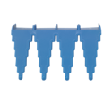 Vikan Hijyenik Duvar Askısı 3 Adet Ürün İçin, 240mm ,0615 Mavi