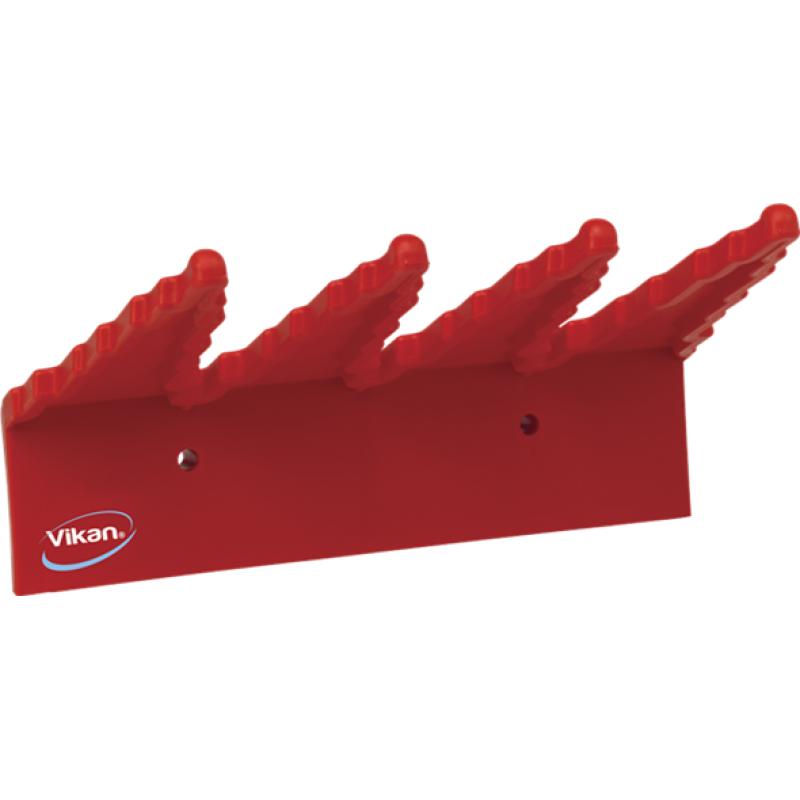 Vikan Duvar Askısı 3 Adet Ürün İçin, 240mm ,0615 Kırmızı Vikan Duvar Askısı 3 Adet Ürün İçin, 240mm ,0615 Kırmızı