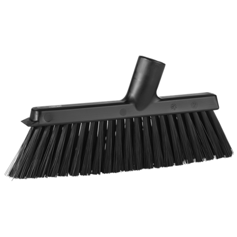 Vikan Orta Sert Kıllı, Kazıyıcılı Faraş Süpürgesi 260mm,3103, Siyah Vikan Orta Sert Kıllı, Kazıyıcılı Faraş Süpürgesi 260mm,3103, Siyah