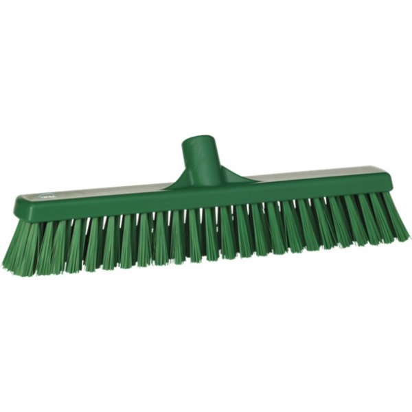 Vikan Yumuşak ve Sert Kıllı Yeşil Fırça 410mm 3174 