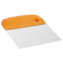 Vikan esnek paslanmaz çelik hamur kesici/kazıyıcı 146 mm 40577 Turuncu