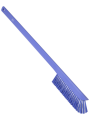 Vikan Ultra-İnce Uzun Saplı Orta Sert Kıllı Temizlik Fırçası, 600mm, 4197 Mor