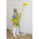 Vikan Orta Sert Kıllı Açılı Fırça, 265mm, 7047 Sarı Vikan Orta Sert Kıllı Açılı Fırça, 265mm, 7047 Sarı