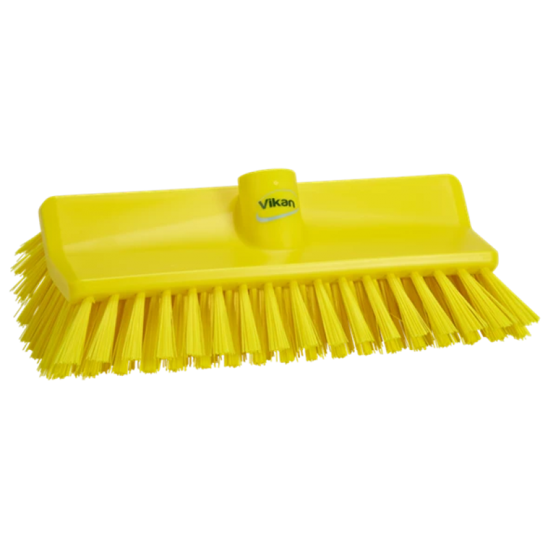 Vikan Orta Sert Kıllı Açılı Fırça, 265mm, 7047 Sarı Vikan Orta Sert Kıllı Açılı Fırça, 265mm, 7047 Sarı