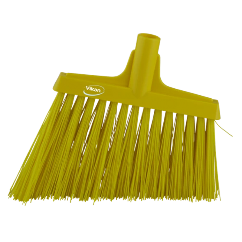 Vikan Sert Kıllı Süpürge Açılı Kesim, 290mm, 2914 Sarı Vikan Sert Kıllı Süpürge Açılı Kesim, 290mm, 2914 Sarı