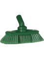 Vikan Su Beslemeli Yumuşak Kıllı Kıl Uçları Tiftiklenmiş Fırça, 240mm, 7067 Yeşil