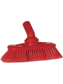 Vikan Su Beslemeli Yumuşak Kıllı Kıl Uçları Tiftiklenmiş Fırça, 240mm, 7067 Kırmızı