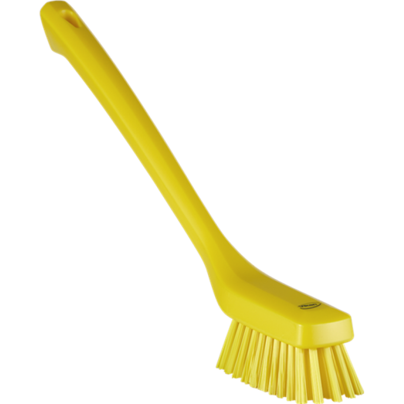 Vikan Uzun Saplı Dar Alanlar için Sert Kıllı Temizlik Fırçası, 420mm, 4185 Sarı Vikan Uzun Saplı Dar Alanlar için Sert Kıllı Temizlik Fırçası, 420mm, 4185 Sarı