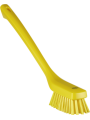 Vikan Uzun Saplı Dar Alanlar için Sert Kıllı Temizlik Fırçası, 420mm, 4185 Sarı