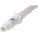 Vikan Alüminyum Su Beslemeli Teleskopik Metal Kaplinli Sap, 1600 - 2780 mm, Ø32 mm 2973Q Beyaz