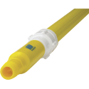 Vikan Alüminyum Su Beslemeli Teleskopik Metal Kaplinli Sap, 1600 - 2780 mm, Ø32 mm 2973Q Sarı