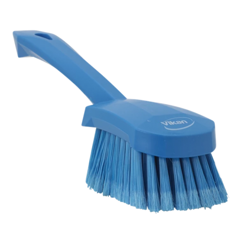 Vikan Yumuşak Kıllı, Kıl Uçları Tiftiklenmiş Kısa Saplı El Fırçası, 270mm, 4194 Mavi Vikan Yumuşak Kıllı, Kıl Uçları Tiftiklenmiş Kısa Saplı El Fırçası, 270mm, 4194 Mavi