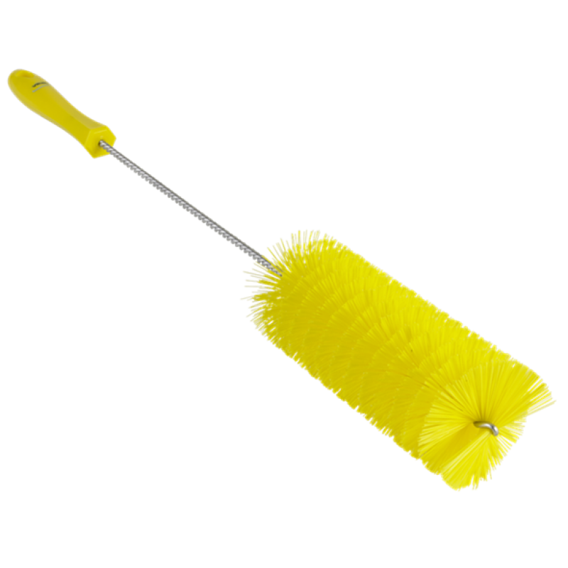 Vikan Orta Sert Kıllı Tüp Fırçası, Ø60 mm, 510 mm 5370 Sarı Vikan Orta Sert Kıllı Tüp Fırçası, Ø60 mm, 510 mm 5370 Sarı