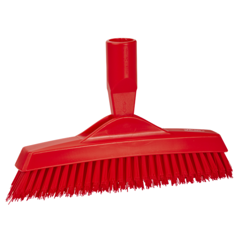 Vikan Ekstra Sert Kıllı, Yarık Temizleme Fırçası, 225mm, 7040 Kırmızı Vikan Ekstra Sert Kıllı, Yarık Temizleme Fırçası, 225mm, 7040 Kırmızı