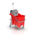 Renk kodlu TT Sistem temizlik seti mop arabasi 30 litre Mavi Renk kodlu TT Sistem temizlik seti mop arabasi 30 litre Mavi