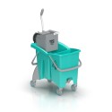 Renk kodlu TT Sistem temizlik seti mop arabasi 30 litre Mavi Renk kodlu TT Sistem temizlik seti mop arabasi 30 litre Mavi